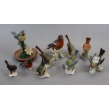 Collection of Gobel birds