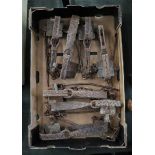Collection of antique animal traps