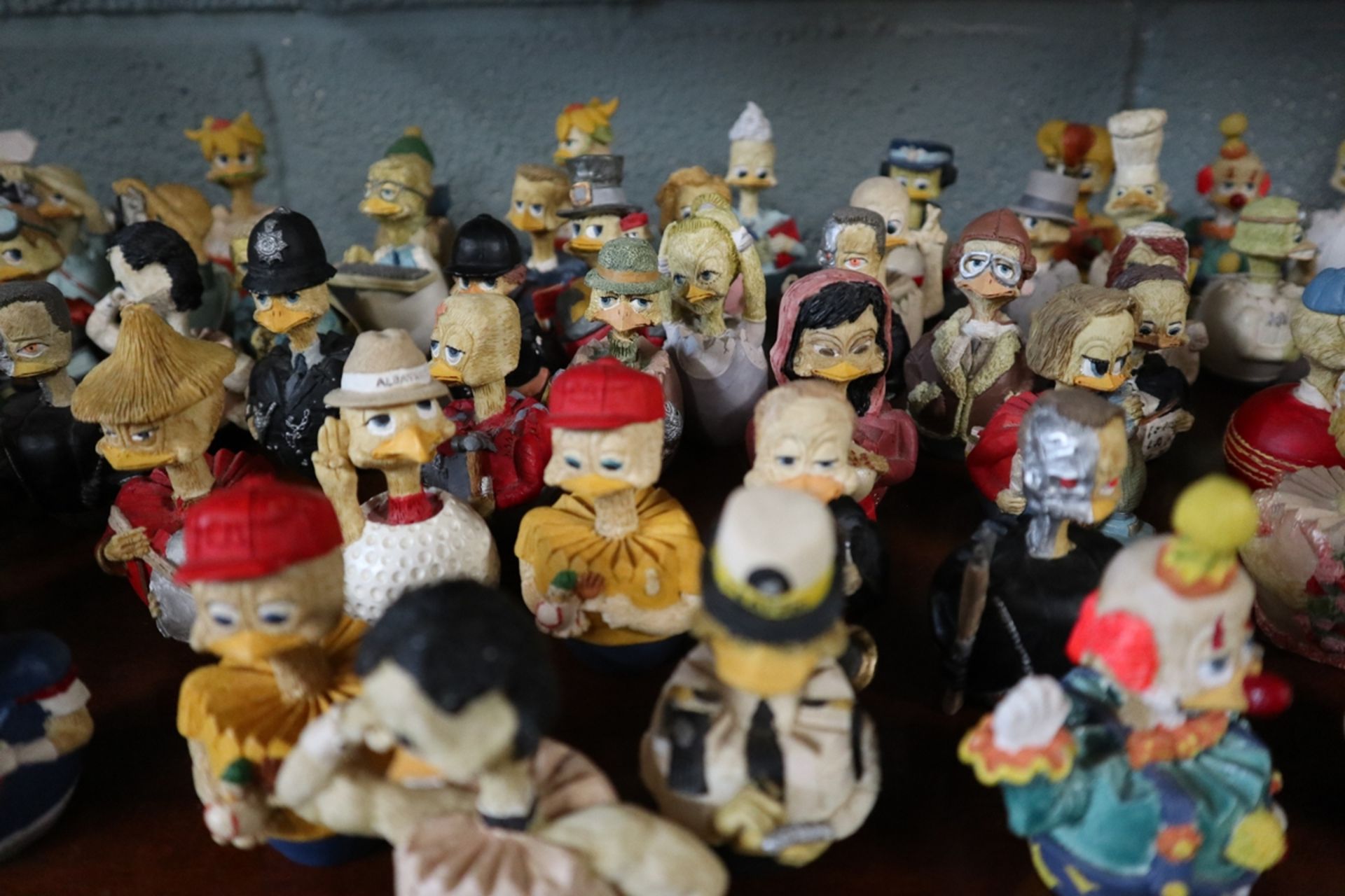 Large collection of Eggbert figurines - Image 2 of 2