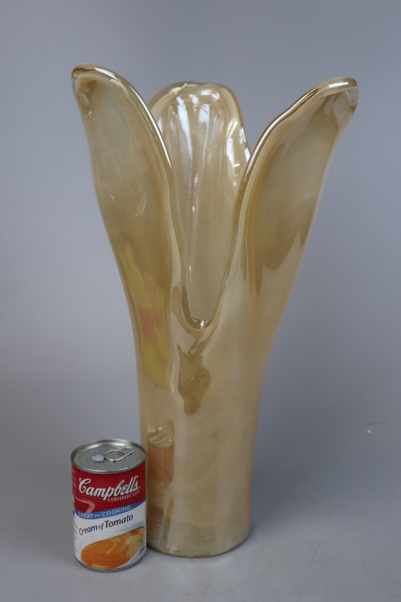 Murana glass handkerchief vase - Approx height 43cm - Image 2 of 2