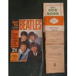 Collection of paperback booklets to include Meet the Beatles, Animal farm, The cub book and 2 air