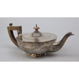 Hallmarked silver teapot - Approx overall weight 442g