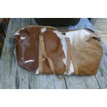 Large cow hide handbag