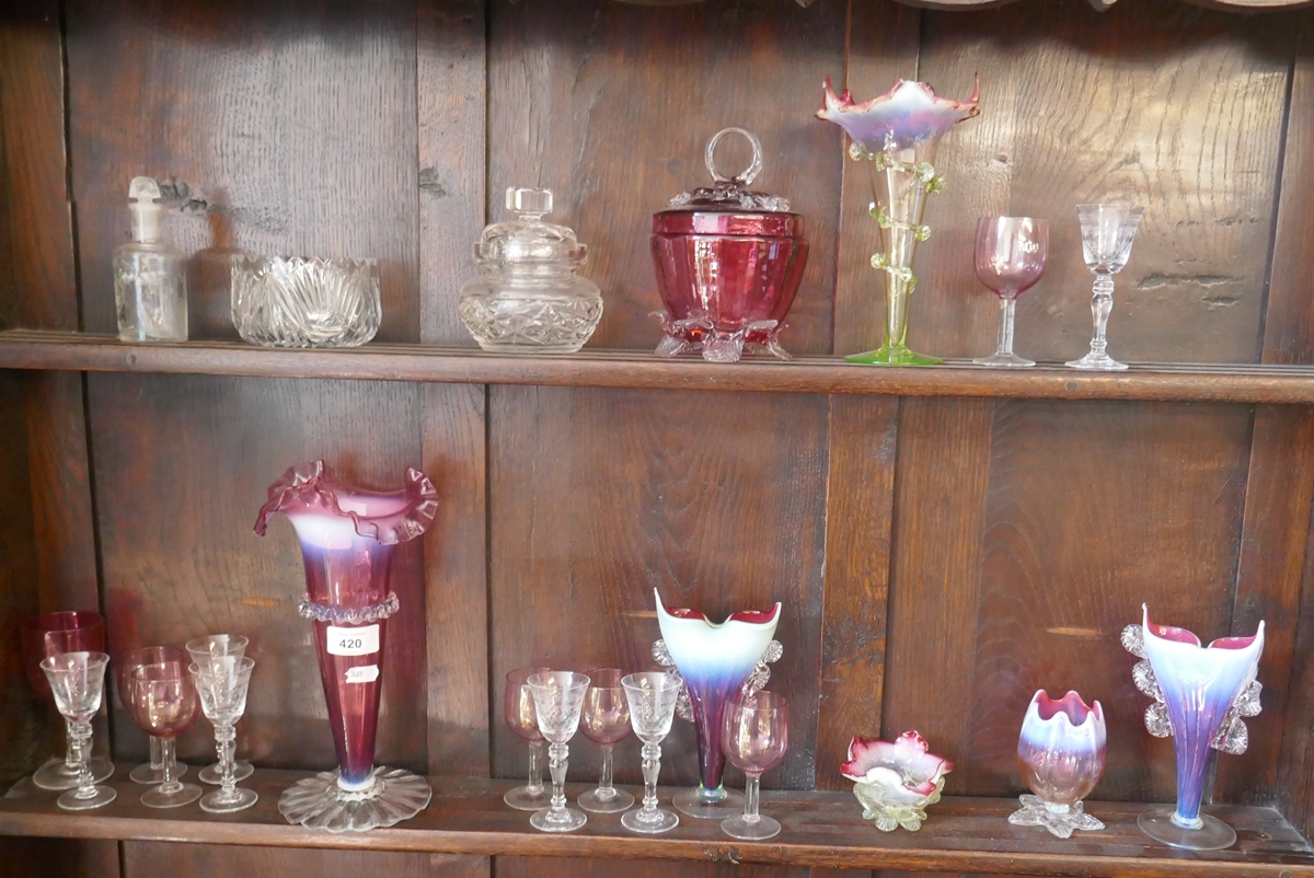 Collection of glass