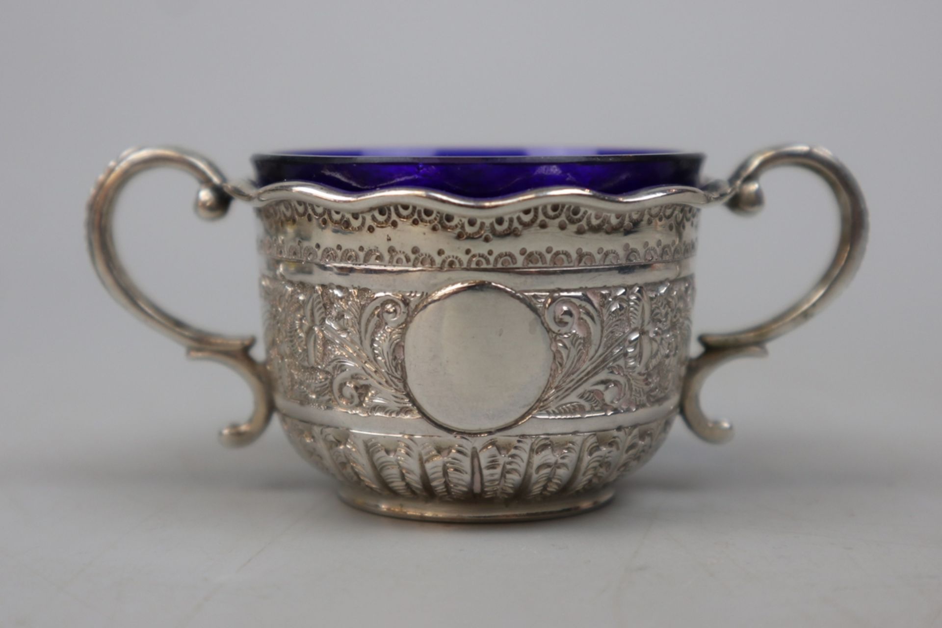 Set of 4 hallmarked silver salts - Approx weight of silver 161g - Image 2 of 3