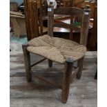 Antique childs chair