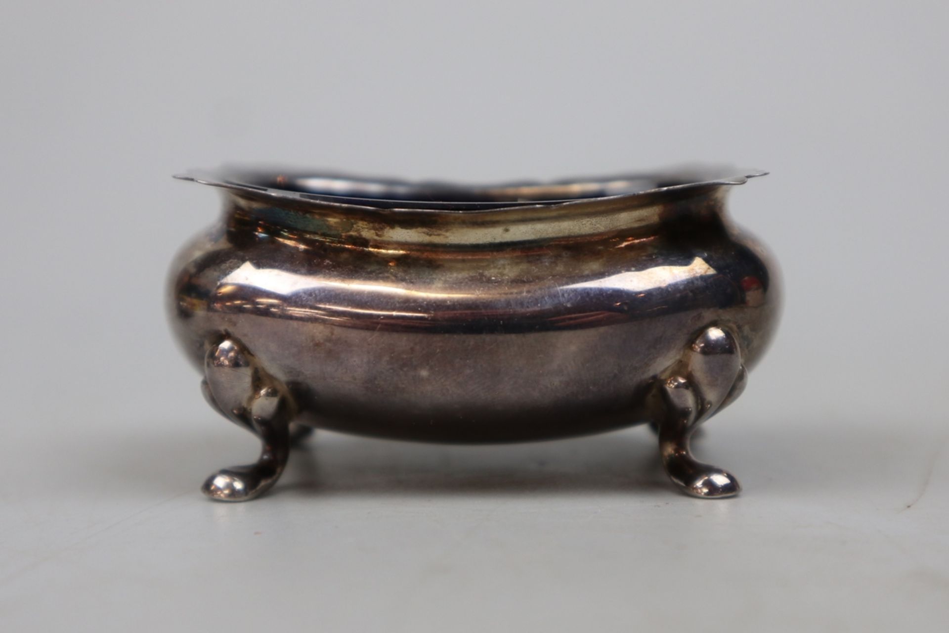 Pair of hallmarked silver salts - Approx weight of silver 87g - Image 2 of 2