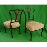 Pair of bedroom chairs