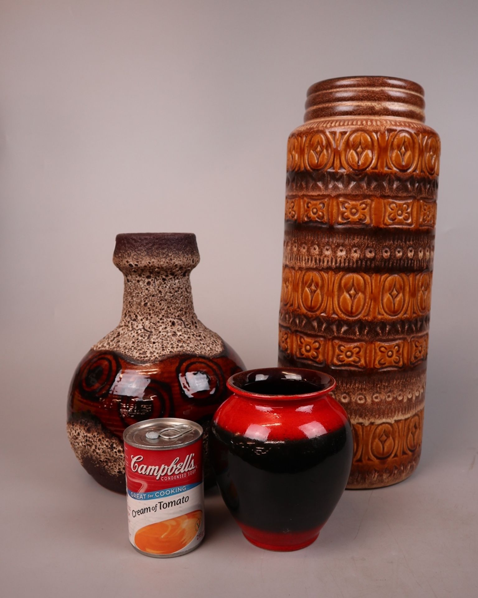 3 West German vases - Image 2 of 5