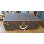 Genuine Louis Vuitton hard case trunk - Alzer 80 - Approx size W: 80cm D: 52cm H: 26cm