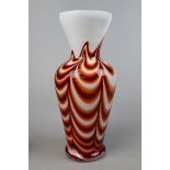 Murano glass vase - Approx height 36cm
