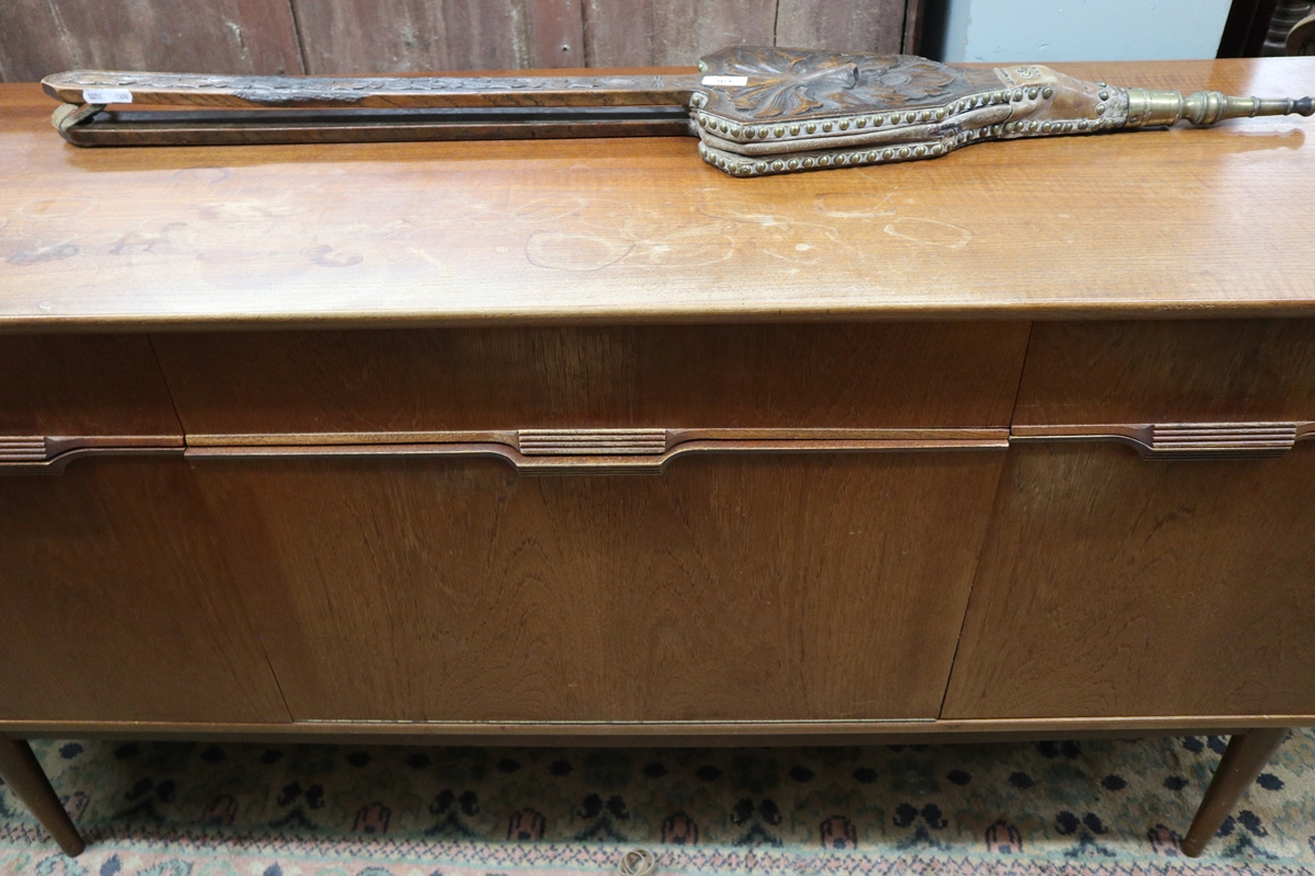 Austin Suite mid-century teak sideboard - Approx size W: 153cm D: 48cm H: 80cm - Image 3 of 6