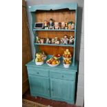 Small painted dresser - Approx size W: 99cm D: 46cm H: 181cm