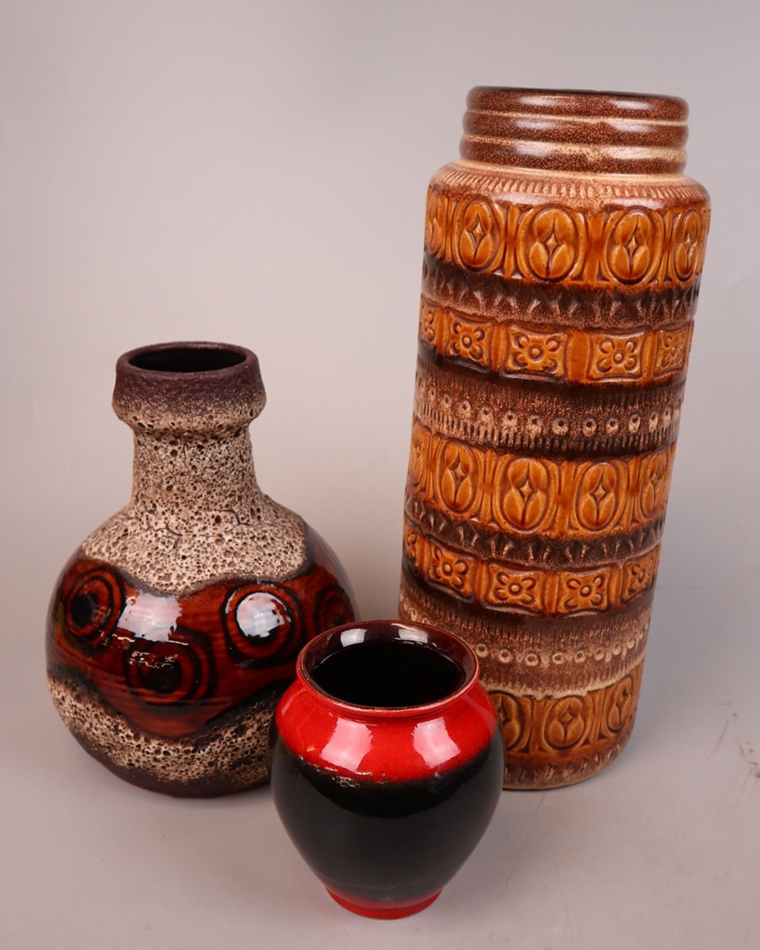 3 West German vases - Image 5 of 5