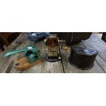 Vintage pencil sharpener, hole punch & Bakelite desk organiser