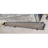 Large 10ft Victorian cast iron trough