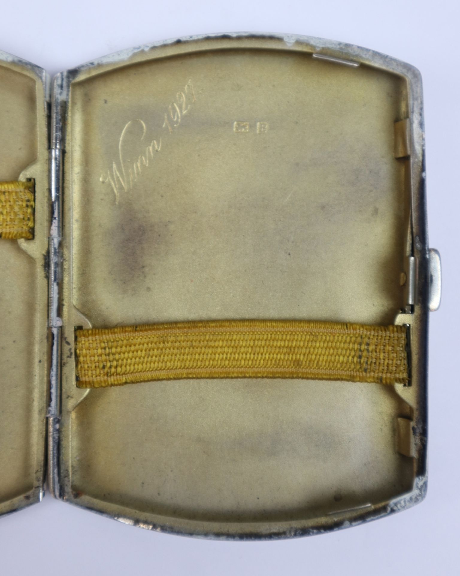 Hallmarked silver cigarette case - Approx 81g - Image 3 of 3