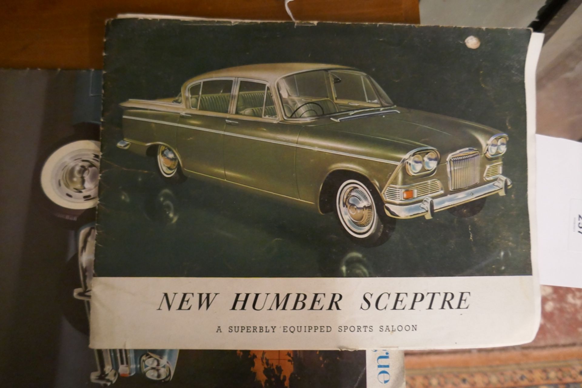 3 vintage car brochures - Image 4 of 7