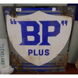 Original BP enamel sign - Approx size: 54cm x 61cm