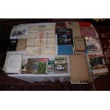Collection of motor ephemera, books and magazines