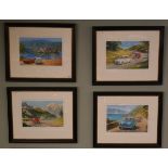 Set of 4 L/E prints signed by the artist Tony Smith. All with COA - Approx image size: 38cm x 25cm