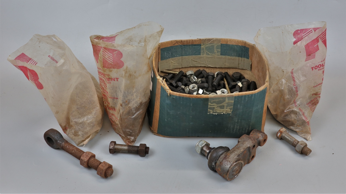 Good collection of various nuts and bolts etc.