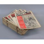 1960/61 45 copies of cycling & moped magazines