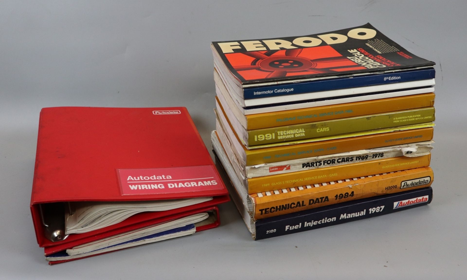 Collection of motoring manuals