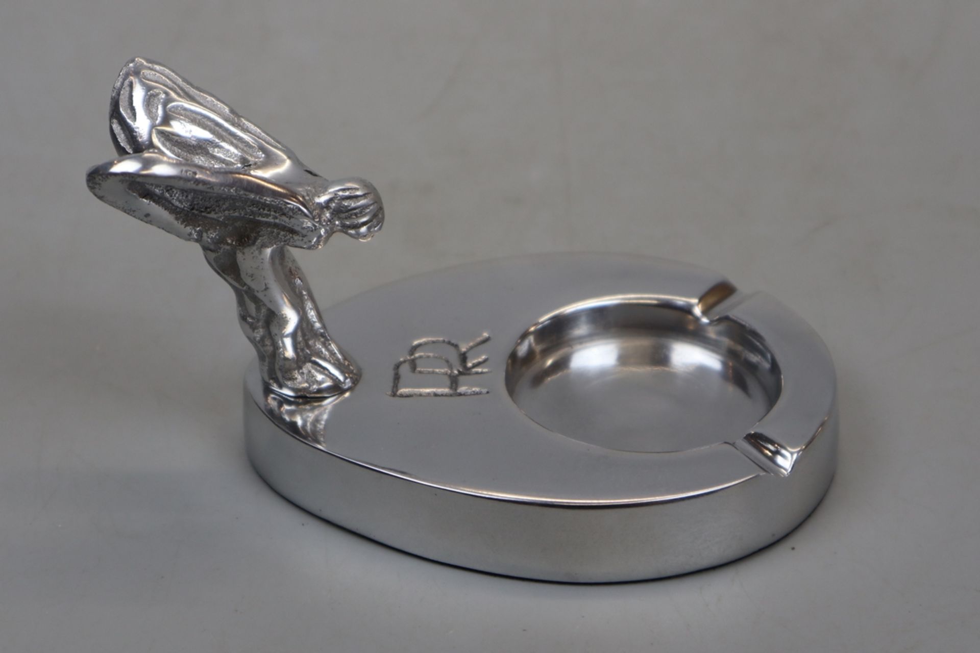 Rolls Royce desk ash tray with Spirit of Ecstasy