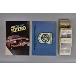 1979 Mini brochure, early Metro brochure and 3 Automobilia Observers books