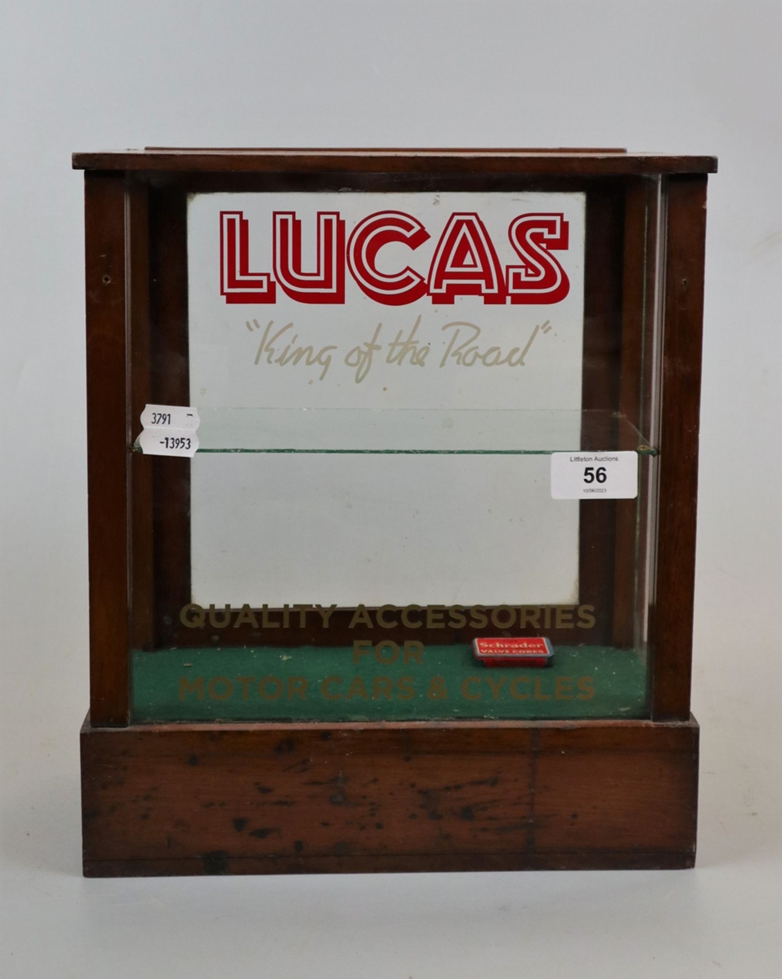 Lucas accessories counter top display cabinet