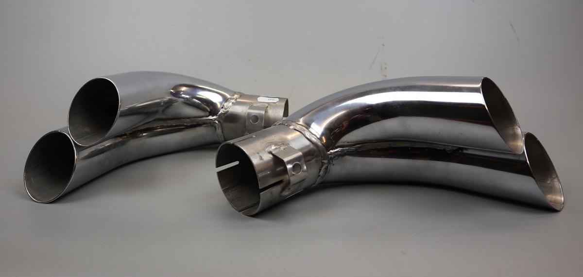 End pipes for Porsche GT2 Exhaust - Image 2 of 3