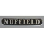 Nuffield tractor name plate