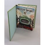 1951/52 bound copies of motorsport magazines