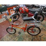MKII Raleigh Chopper Infrared in stunning as new condition restored with electronic siren