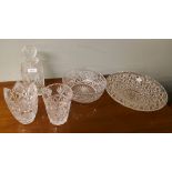 Collection of glassware