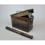 Ammo box and truncheon