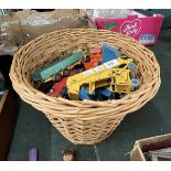 Collection of vintage die cast toys to include Dinky