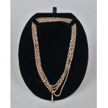 9ct gold chain - approx 26.9 g