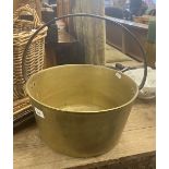 Brass jam pan