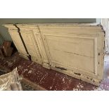 Large piece of wooden wall panelling
