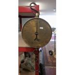 Salter 300lb brass butchers scales