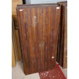 6 teak bench tops - Approx L 120cm W 60cm