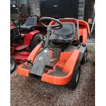 Husqvarna ride on lawn mower - non runner as found