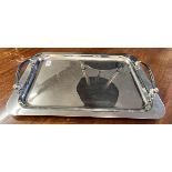 Silver plate serving tray by Marquis for Waterford