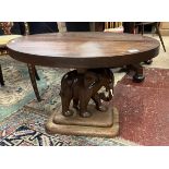 Elephant coffee table