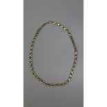 9ct gold chain - Approx weight 12g Length approx 44cm