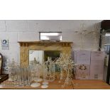 Large collection of wedding decorations