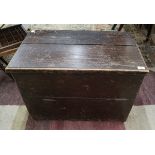 Pine chest - Approx size: W: 76cm D: 46cm H: 54cm