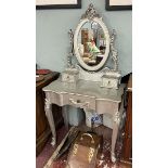 Small ornate dressing table